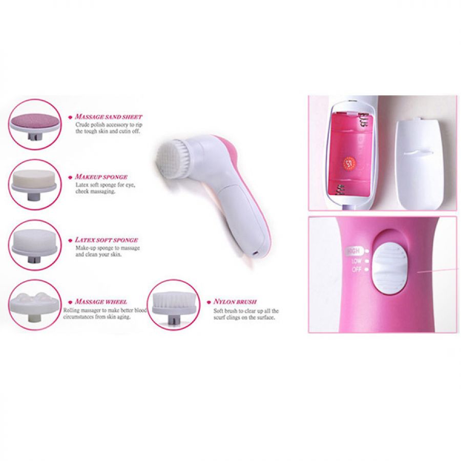 Multi-Function Beauty Care Face n Foot Massager 5 in 1